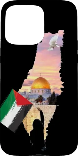 Vista 31 de Boy Hold Palestine Map Flag Jerusalem's City Palestinians Case for iPhone 17