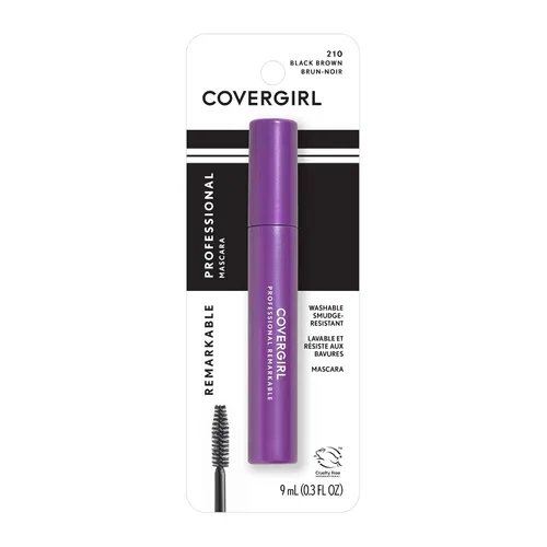 Vista 7 de Covergirl Máscara Profesional Remarkable, Very Black, 0.3 Onzas Líquidas