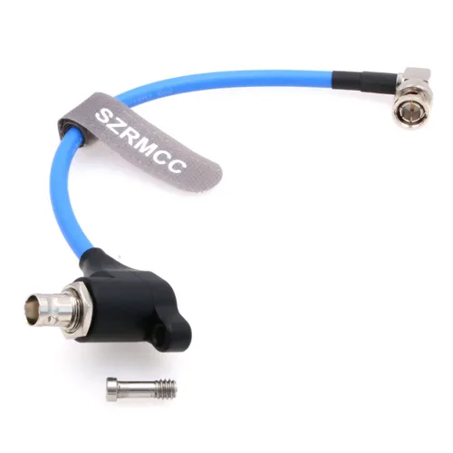 Vista 2 de SZRMCC Cable protector SDI 12G 6G HD SDI ángulo recto BNC sobretensión Protector de circuito aislante de video para Komodo ARRI Alexa Sony