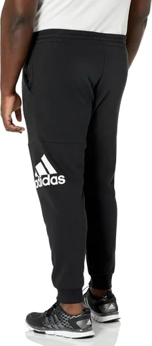 Vista 2 de Men's Essentials Fleece Tapered Cuffed Big Logo Pants