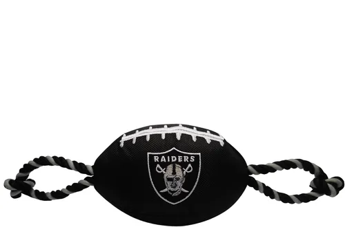 Vista 12 de Juguetes de fútbol NFL Arizona Cardinals para perros de Pets First, materiales de nylon de alta calidad, fuertes cuerdas de tracción, silbato
