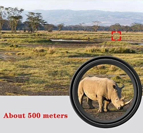 Vista 6 de Monocular Telescope,12x50 Monocular with Professional Tripod & Smartphone Holder, BAK4 Prism/Waterproof High Power Monocular for Bird Watching