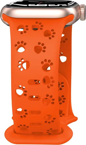 Vista 14 de Correa de silicona compatible con Apple Watch Band de 1.496 in, 1.575 in, 1.614 in, 1.654 in, 1.732 in, 1.772 in, 1.772 in, 1.772 in, 1.772 in