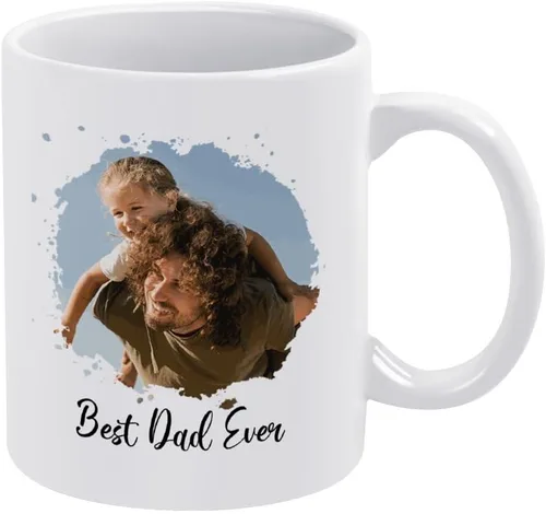 Vista 15 de Regalos para papá, esposo, él, de hija, hijo, niños, esposa, taza personalizada, para Navidad, cumpleaños, regalos de aniversario para PaPa