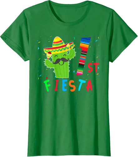 Vista 31 de Camiseta mexicana para fiesta temática de cumpleaños a juego, Negro, S