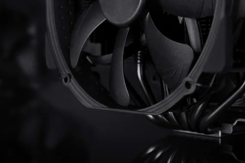 Vista 5 de Noctua NH-D15 chromax.Black, Enfriador de CPU de dos torres (140mm, negro)