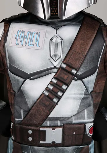 Vista 7 de Jazwares Kid's Light Up The Mandalorian Costume