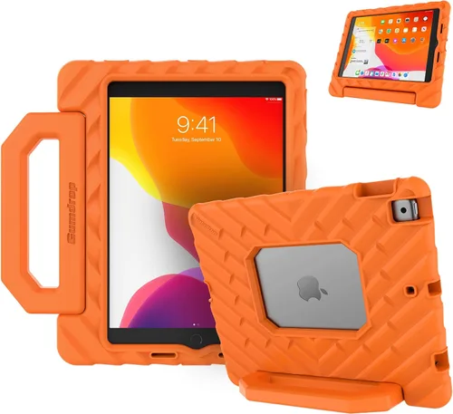 Vista 10 de Gumdrop FoamTech - Funda solo compatible con Apple iPad de 9ª 8ª 7ª generación (10.2 pulgadas), resistente, ligera, a prueba de golpes y probada