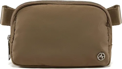 Vista 17 de Bolsa de Cinturón Pander para Mujeres, Riñoneras de Moda, Bolsas Cruzadas, Bolsa de Cinturón con Correa Ajustable, Negro, Talla única, Sólido