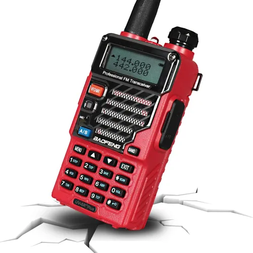 Vista 8 de BAOFENG UV-5R+ Plus Radio bidireccional, largo alcance para adultos, recargable con auricular, Walkie Talkie para exteriores, 144-148MHz 420-450MHz