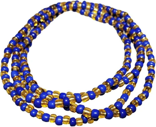 Vista 9 de Collar Eleke Santeria Largo Unisex Collar Ifa Religión Africana