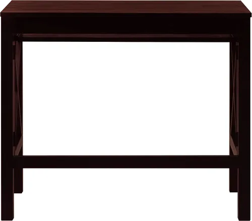 Vista 4 de Casual Home Montego - Escritorio plegable con bandeja extraíble, color espresso