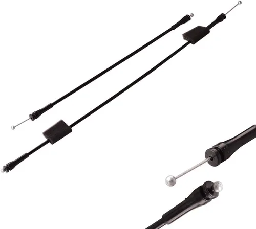 Vista 4 de Cable de liberación de pestillo de puerta lateral compatible con Ford E150 E250 E350 E450 E550 van Super Duty 1992-2014 Cable de repuesto