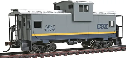 Vista 10 de Walthers Trainline HO Scale Model Atchison, Topeka & Santa Fe Vision Caboose, modelo: 931-1503