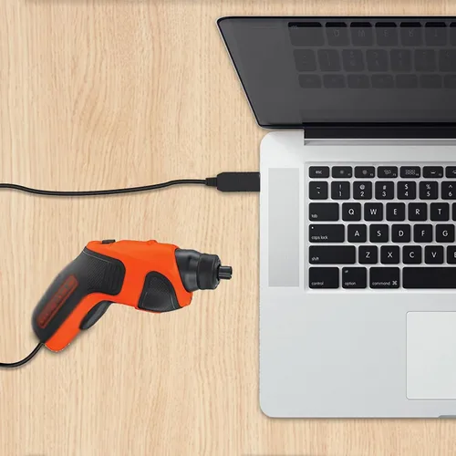 Vista 5 de Cable de carga compatible con destornillador inalámbrico Black and Decker