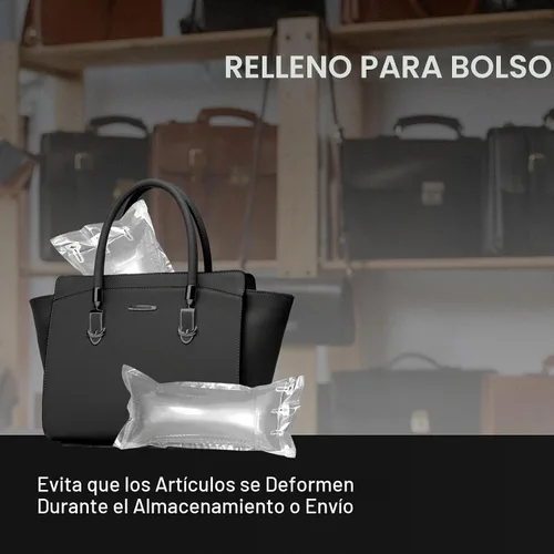 Vista 4 de Almohadas de aire para envío con bomba de embalaje, bolsas de aire, 200 unidades inflables, suministros de envío, relleno de caja