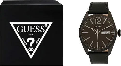Vista 5 de Guess Reloj analógico negro para hombre - W0658G4