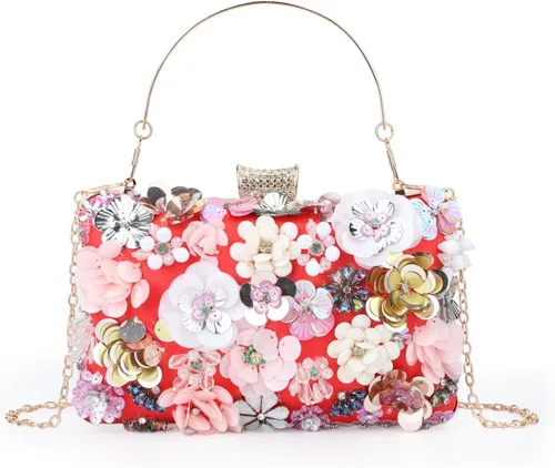 Vista 9 de Bolso de hombro con correa de cadena para mujer Negro