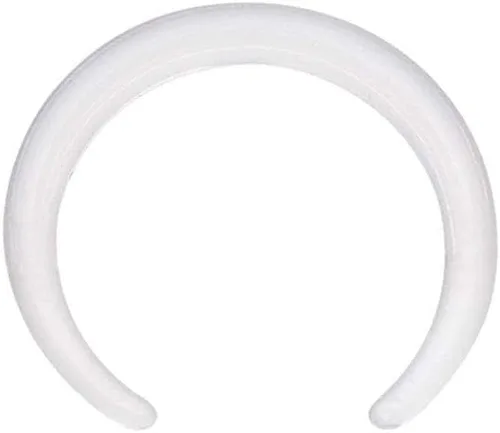 Vista 5 de Pierced Owl - Retenedor de anillo de tabique flexible Bioflex de tacto suave 14-16GA
