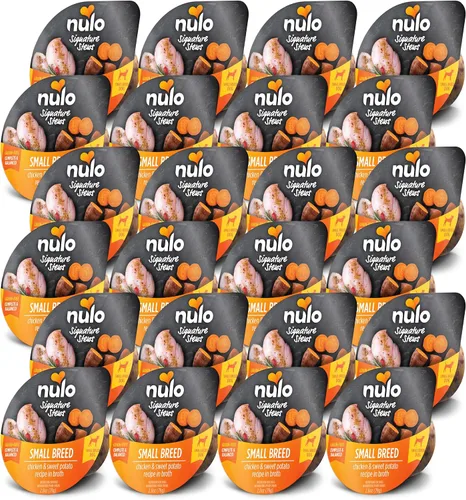 Vista 9 de Nulo Small Breed Dog Signature Stew - Pollo y salmón en caldo, taza de 24 x 2.8 onzas