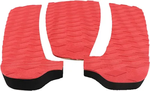 Vista 2 de Bolsa de protección para tabla de surf, 3 piezas, almohadilla de tracción para tabla de surf, almohadilla de cola de EVA, para Funboard Fish