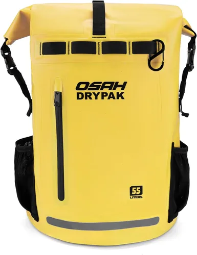 Vista 16 de Waterproof Dry Bag Backpack 25L/35L/55L/85L, Roll-Top Heavy Duty Rucksack Black