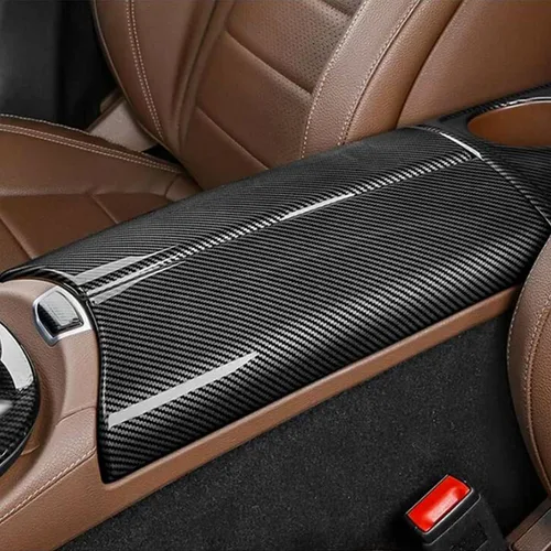 Vista 3 de YIWANG Cubierta protectora para reposabrazos central de coche para Mercedes-Benz Clase E W213 2016-2021