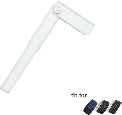 Vista 3 de SEGADEN Cuchilla de llave de inserción de emergencia en blanco sin cortar compatible con LAND ROVER JAGUAR Smart Keyless Entry Remote Key PG705K