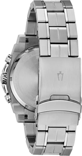 Vista 20 de Bulova Men's Icon High Precision Quartz Chronograph Watch, Curved Mineral Crystal