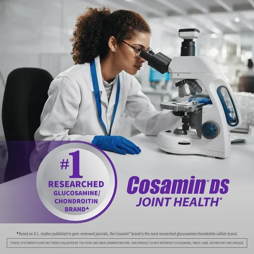 Vista 7 de Nutramax Laboratories Cosamin® DS Suplemento de salud articular con glucosamina y condroitina para hombres y mujeres adultos, suplemento