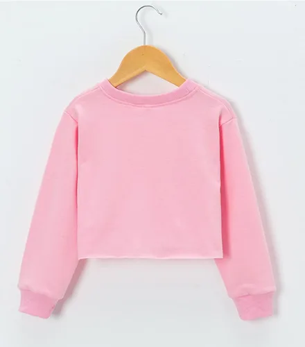 Vista 2 de Camiseta corta para niñas y niños, linda sudadera estética con gráficos de dibujos animados para adolescentes