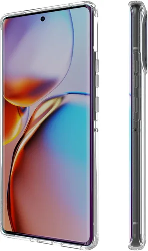 Vista 10 de Motorola Edge (2023) Funda protectora híbrida transparente - Ajuste de precisión, elegante funda para teléfono con absorción de golpes