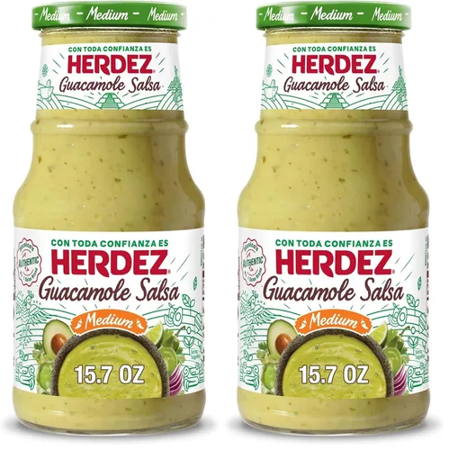 Vista 7 de HERDEZ Salsa de Guacamole Suave en Jarra, 32 oz (Paquete de 1)