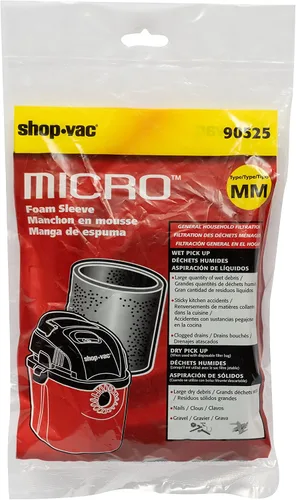 Vista 3 de Shop-Vac Manga de filtro de película MICR