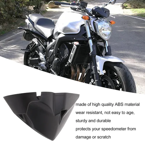 Vista 6 de Fydun Cubierta para velocímetro de motocicleta, funda trasera para velocímetro de repuesto para FZ1 FZ1N FZ6 FZ6N