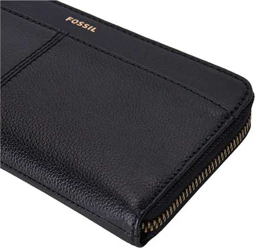 Vista 4 de Fossil Cartera de cuero Tara con cremallera para mujer