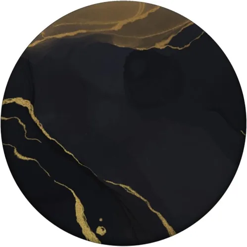 Vista 3 de PopSockets PopSockets de mármol negro PopGrip: agarre intercambiable para teléfonos y tabletas
