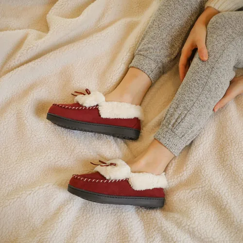 Vista 6 de RockDove Pantuflas de espuma viscoelástica para mujer Trapper Moc, Mocasín, 5-12