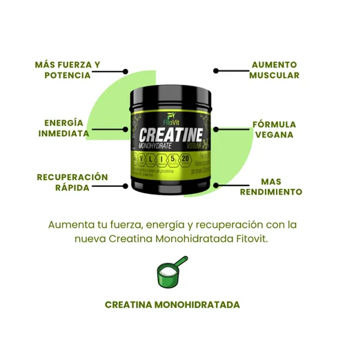 Vista 2 de CREATINA MONOHIDRATADA X300G