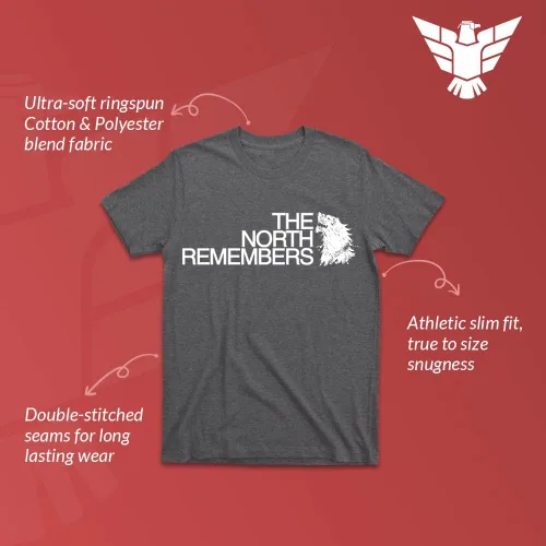 Vista 2 de The North Remembers GoT Shirt