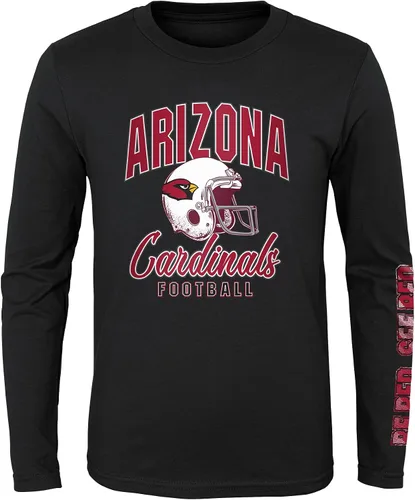 Vista 4 de NFL Conjunto de 3 Camisetas y Camisas de Manga Larga para Niños y Jóvenes 8-20, Colores del Equipo del Día del Juego