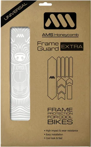 Vista 21 de All Mountain Style - Protector de marco de bicicleta extra - Ajuste universal, juego de 10 piezas para tubo descendente, vaina de cadena, desgaste