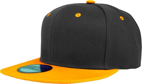 Vista 48 de Gorras Snapback Gelante para Hombres - Gorra de Béisbol con Visera Plana Ajustable - Liso en Blanco Ajustable Negro