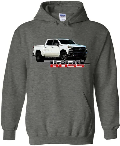 Vista 3 de Sudadera con capucha Trail Boss Truck Negro