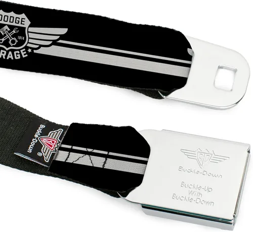 Vista 9 de Cinturón de seguridad para hombre con hebilla Dodge Garage Wdvg006