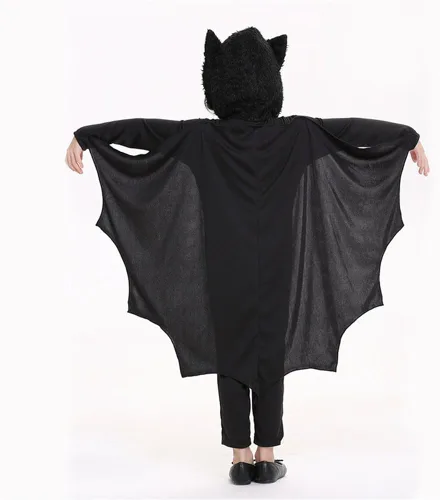 Vista 3 de Disfraz Unisex de murciélago para niños