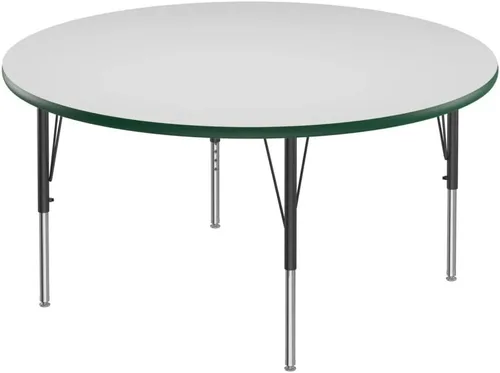 Vista 61 de Correll - Mesa rectangular de 24 x 36 pulgadas, mesa de actividades superior de borrado en seco, altura ajustable (19 a 29), laminado de alta