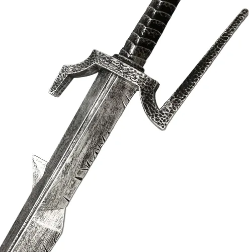 Vista 4 de Espada larga de caza de brujo de espuma medieval de 41 pulgadas para cosplay LARP disfraz Halloween