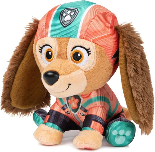 Vista 4 de GUND - Peluche de felpa de Liberty de Paw Patrol: La Gran Película, juguete de peluche con licencia oficial para edades de 1 y más, 6 pulgadas