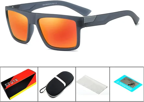 Vista 5 de DUBERY - Lentes de sol deportivos polarizados D918